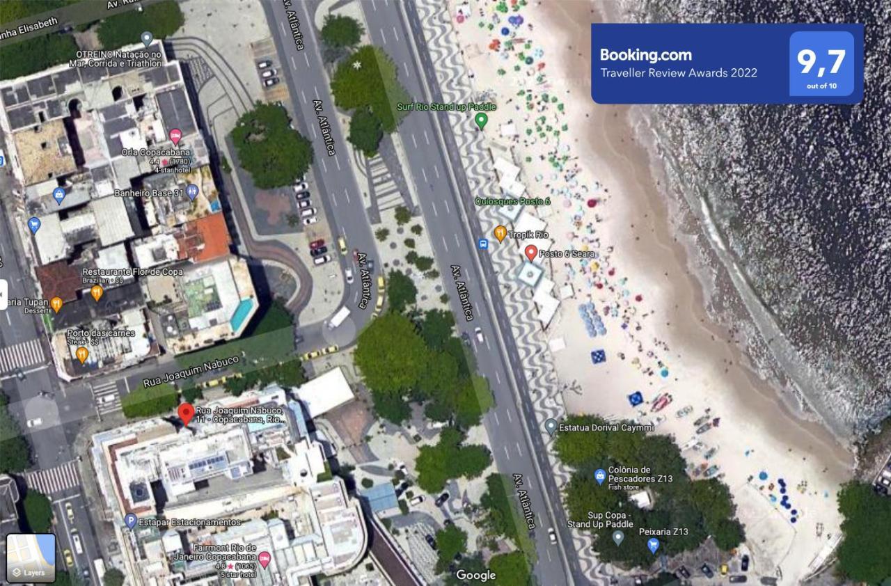 Praia De Copacabana Fantastica! Διαμέρισμα Ρίο ντε Τζανέιρο Εξωτερικό φωτογραφία
